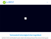 Tablet Screenshot of forrest.hu