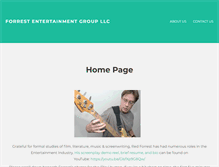 Tablet Screenshot of forrest.com